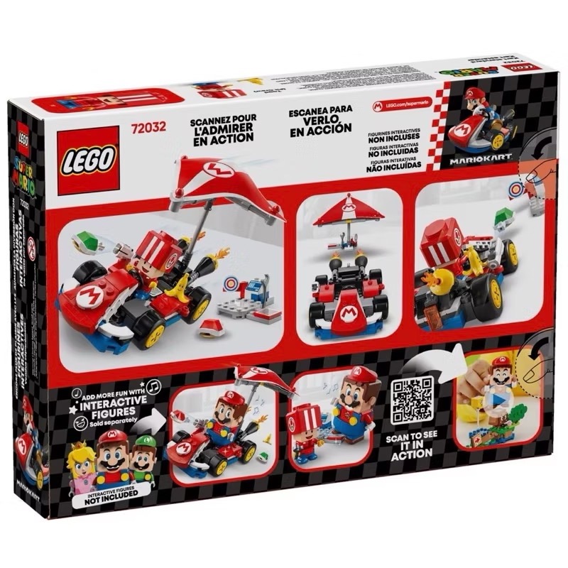 🐾好好·玩積木🐾 LEGO 72032 瑪利歐賽車™ 標準車Mario Kart 超級瑪利歐系列-細節圖2