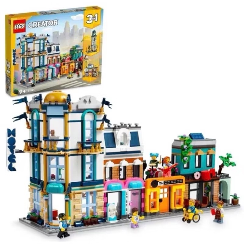 🐾好好·玩積木🐾 LEGO 31141 市中心大街 三合一Creator系列-細節圖2