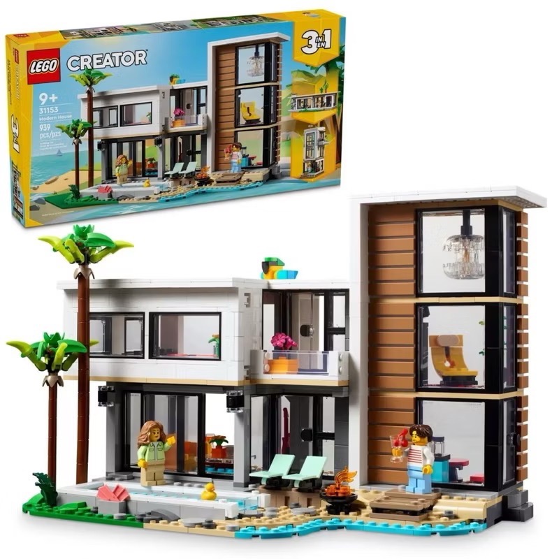 🐾好好·玩積木🐾 LEGO 31153 現代住宅 Modern House 三合一Creator系列-細節圖2