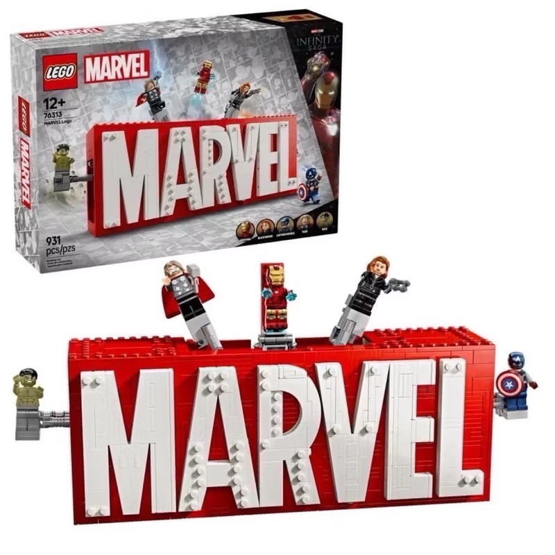🐾好好·玩積木🐾 LEGO 76313 漫威人偶標誌盒 Super Heroes Marvel系列-細節圖2