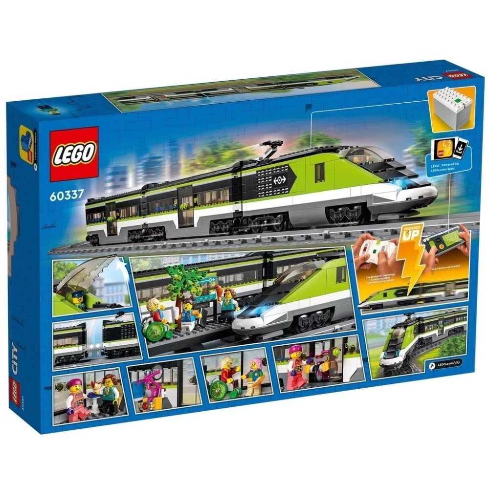 《好好·玩積木》LEGO 60337 特快客運列車 城市City系列-細節圖2