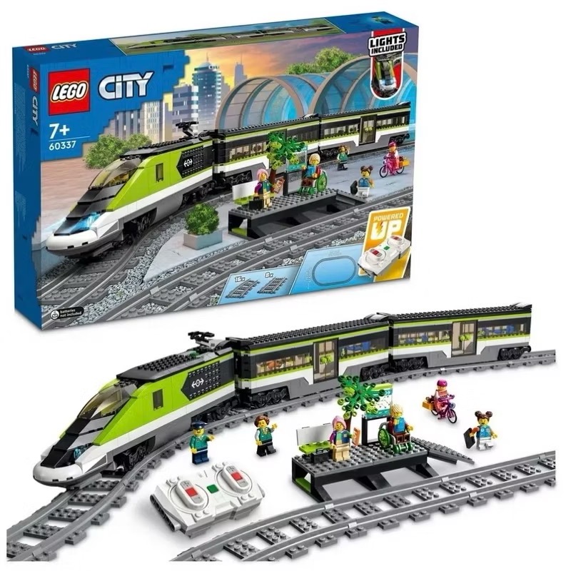 《好好·玩積木》LEGO 60337 特快客運列車 城市City系列-細節圖4