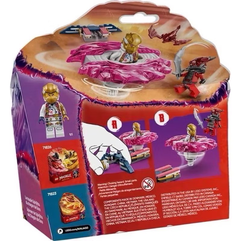 《好好。玩積木》 LEGO 71824 索拉的猛龍旋風忍術陀螺 Ninjago 旋風忍者系列-細節圖3