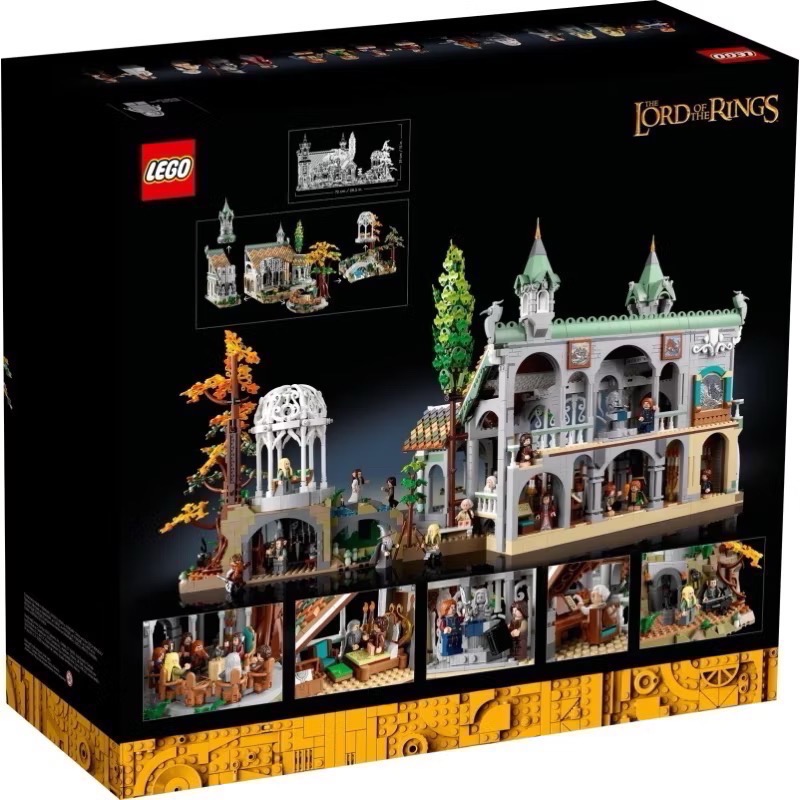 🐾好好。玩積木🐾現貨!! LEGO 10316 魔戒 瑞文戴爾 魔戒 icons系列-細節圖2