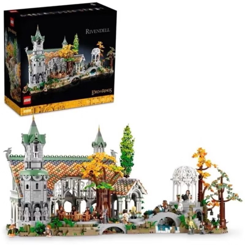 🐾好好。玩積木🐾現貨!! LEGO 10316 魔戒 瑞文戴爾 魔戒 icons系列-細節圖3