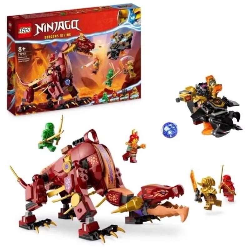 LEGO 71793 變形熔岩龍 旋風忍者 Ninjago系列-細節圖3