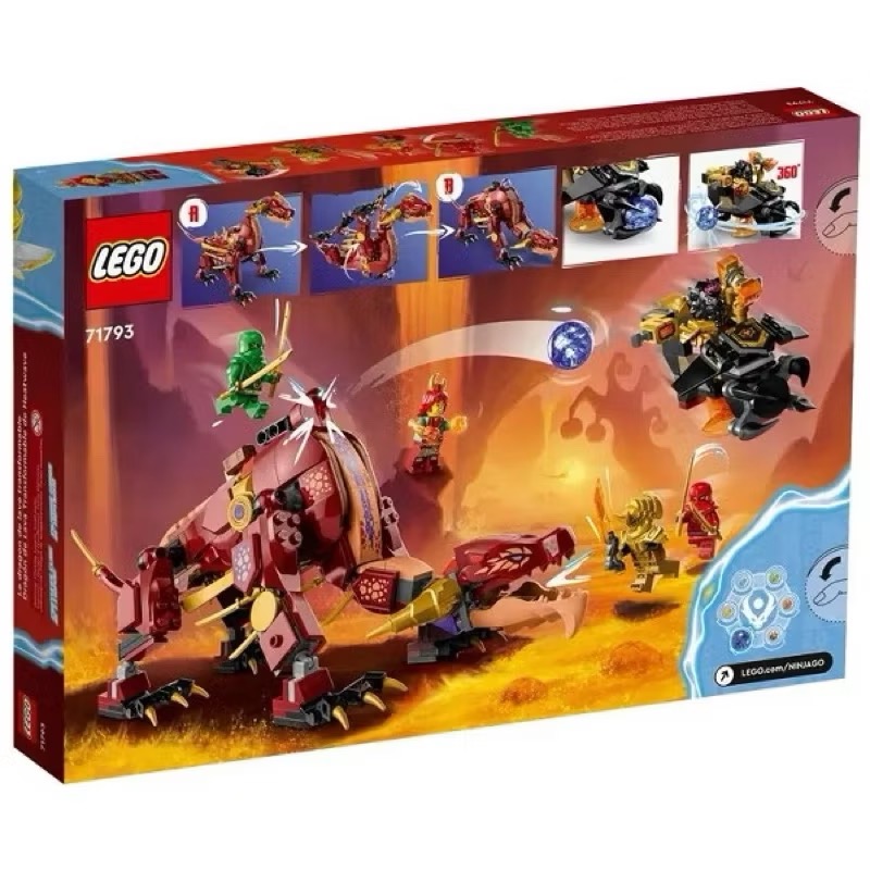 LEGO 71793 變形熔岩龍 旋風忍者 Ninjago系列-細節圖2