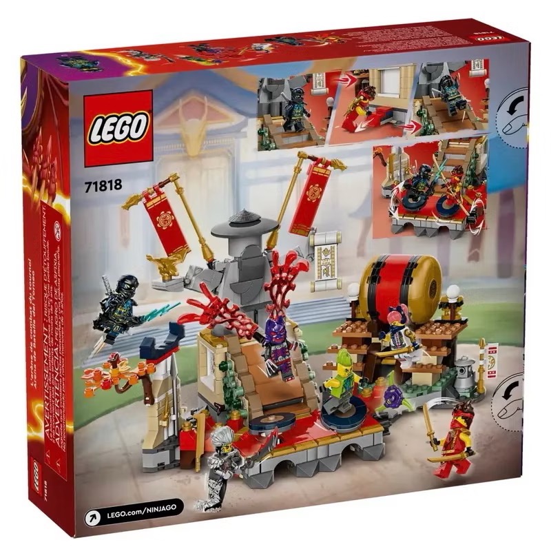 LEGO 71818 大賽競技場 旋風忍者Ninjago系列-細節圖2