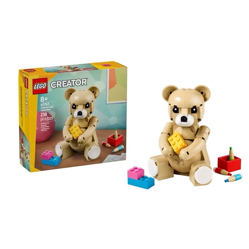🐾好好。玩積木🐾 LEGO 40763 兒童節泰迪熊 限定商品系列-細節圖3