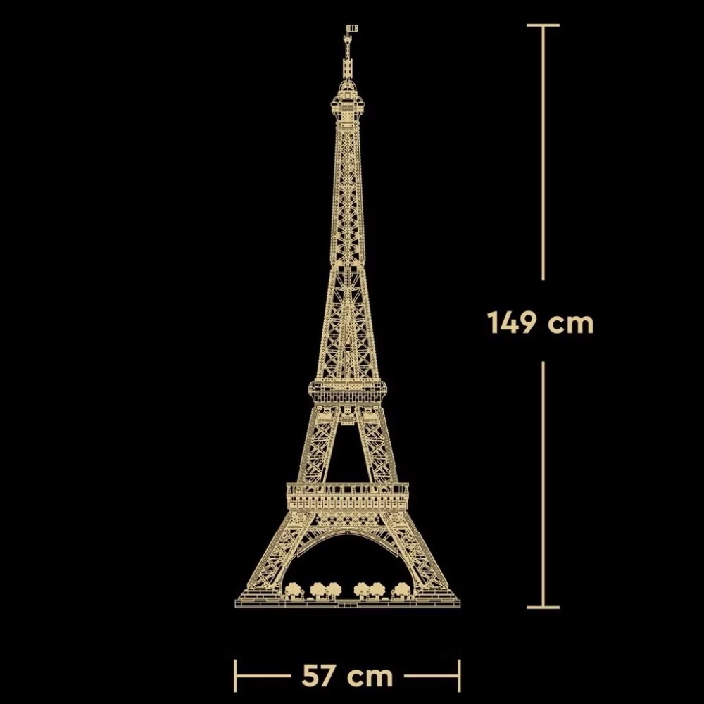 🐾好好。玩積木🐾LEGO 10307 艾菲爾鐵塔 樂高Icons系列-細節圖2