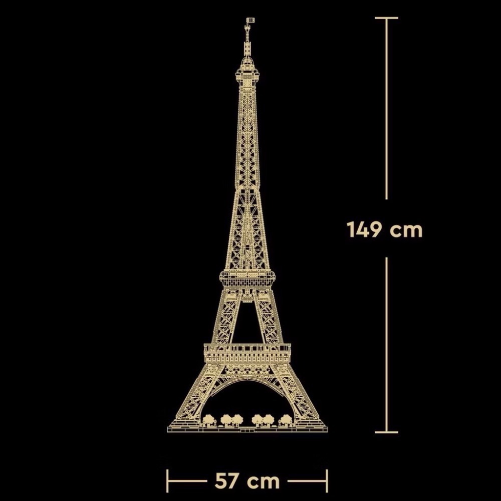 🐾好好。玩積木🐾LEGO 10307 艾菲爾鐵塔 樂高Icons系列-細節圖2