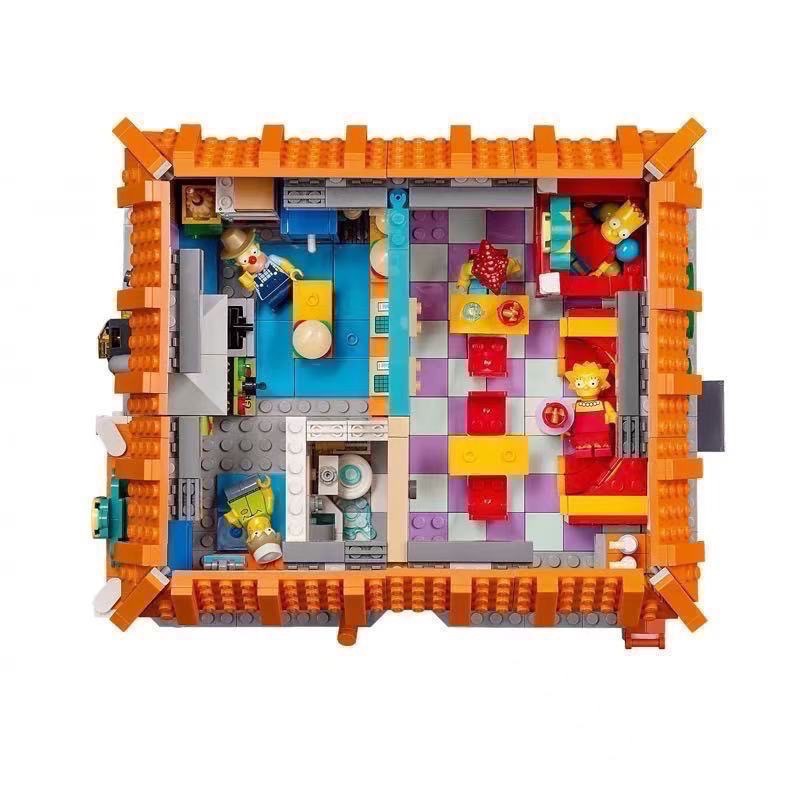 🐾好好。玩積木🐾 LEGO 10352 辛普森家族 庫斯提漢堡店 ICONS 系列-細節圖5
