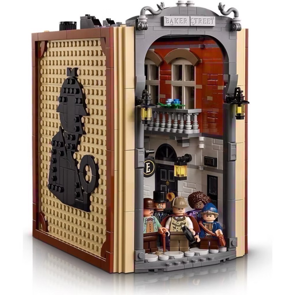 🐾好好。玩積木🐾 LEGO 10351 夏洛克．福爾摩斯：書擋擺飾  ICONS系列-細節圖4