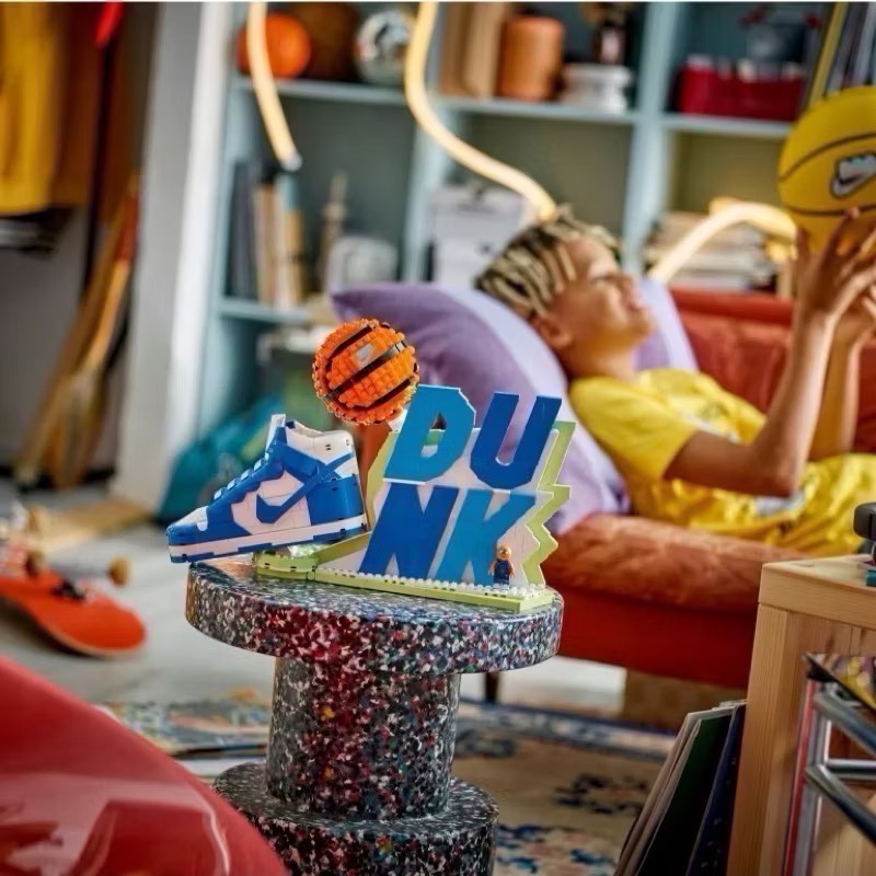 🐾好好。玩積木🐾 LEGO 43008 Nike Dunk 北卡藍 籃球人-細節圖4