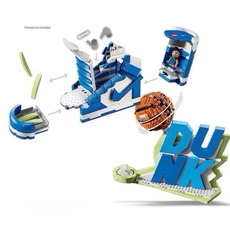 🐾好好。玩積木🐾 LEGO 43008 Nike Dunk 北卡藍 籃球人-細節圖6
