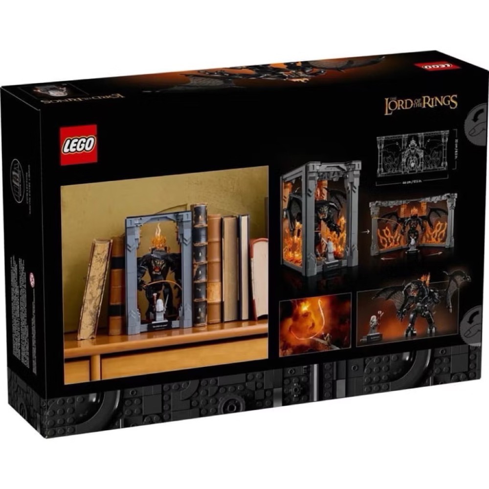 🐾好好玩。積木🐾現貨!! LEGO 10367 魔戒：炎魔書檔 Icons系列-細節圖2