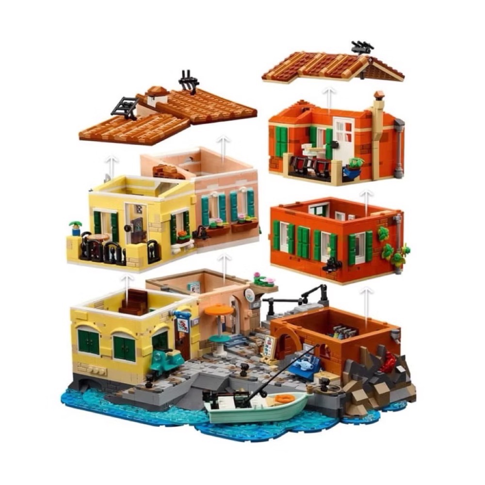 🐾好好。玩積木🐾 LEGO 21359 義大利里維埃拉Italian Riviera ideas系列-細節圖2