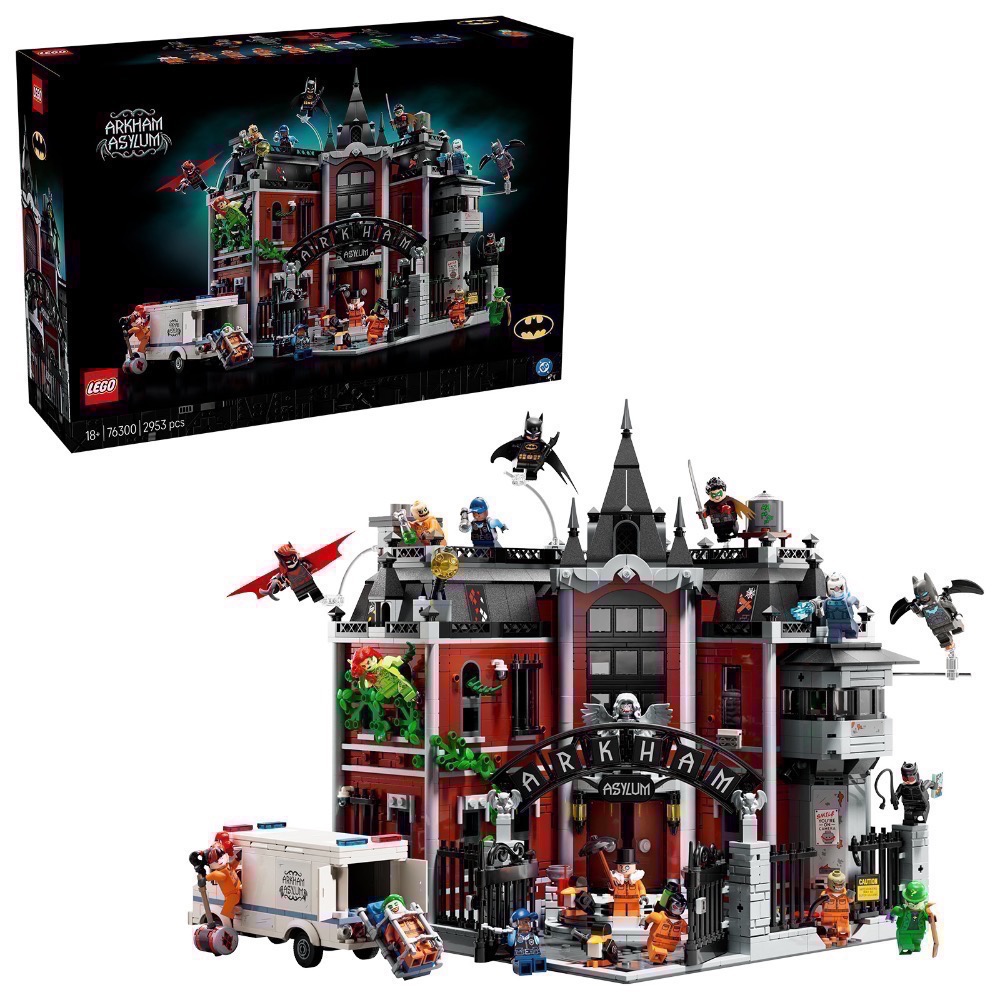 🐾好好·玩積木🐾 LEGO 76300 阿卡漢精神病院 DC蝙蝠俠系列-細節圖2