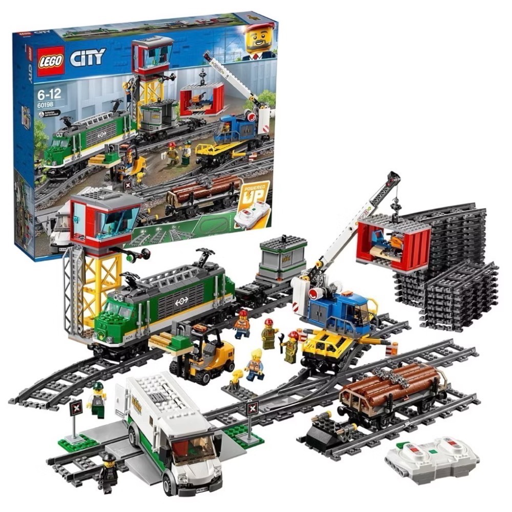 🐾好好。玩積木🐾現貨!! LEGO 60198 貨運列車 City系列-細節圖2