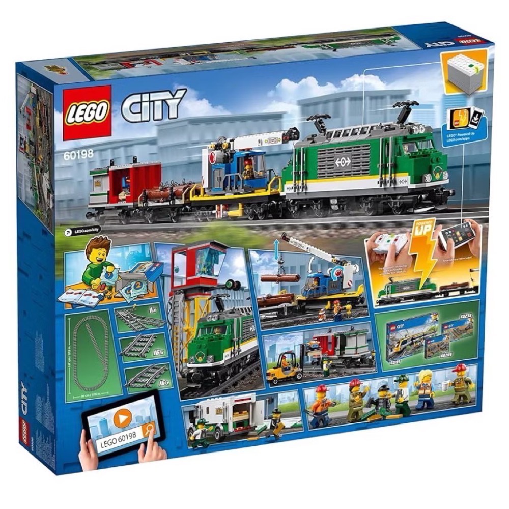 🐾好好。玩積木🐾現貨!! LEGO 60198 貨運列車 City系列-細節圖3