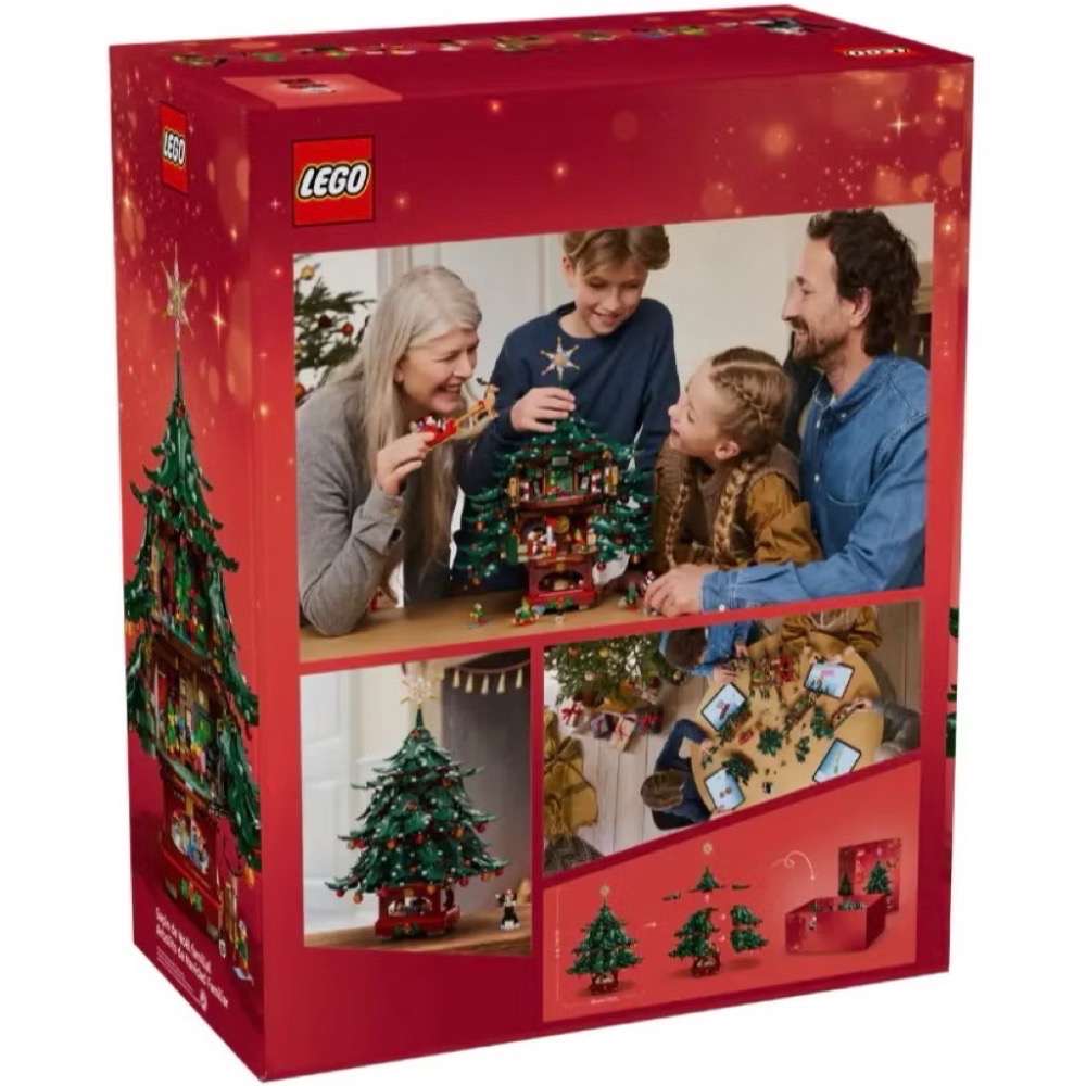《好好。玩積木》現貨!! LEGO 41843 家庭耶誕樹擺飾Christmas Tree 樂高 Icons-細節圖3