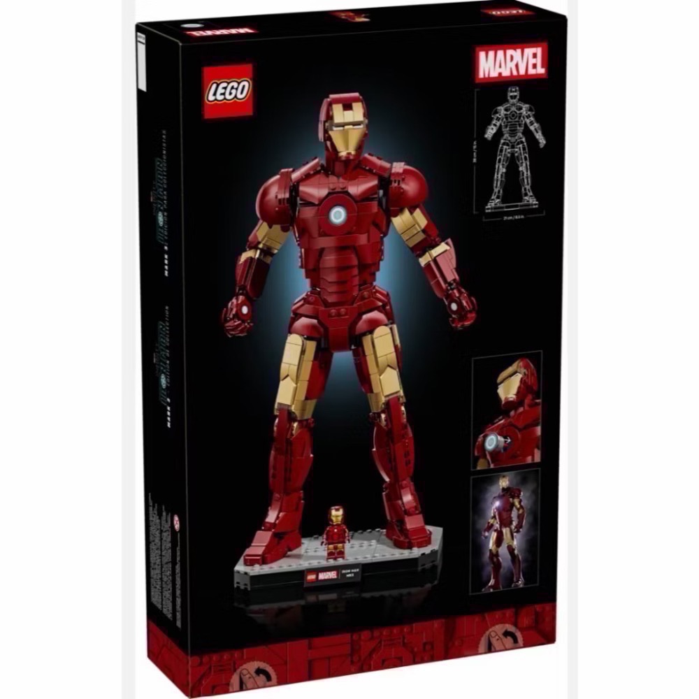 🐾好好。玩積木🐾 現貨！LEGO 76344 SH 鋼鐵人 Mark 3 典藏版  漫威系列-細節圖4