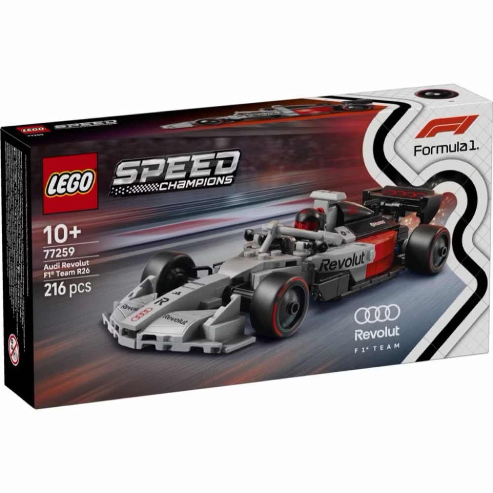 🐾好好。玩積木🐾 LEGO 77259 奧迪Audi Revolut F1 Team R26賽車 極速賽車系列-細節圖2