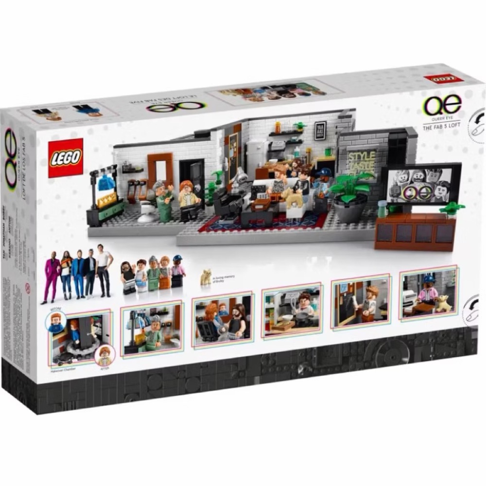 🐾好好。玩積木🐾現貨!! LEGO 10291 酷男的異想世界 The Fab 5 Loft 樂高ICONS系列-細節圖3