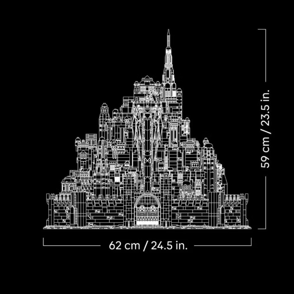 🐾好好。玩積木🐾LEGO 樂高 11377 魔戒：米那斯提力斯 Minas Tirith 白城-細節圖8