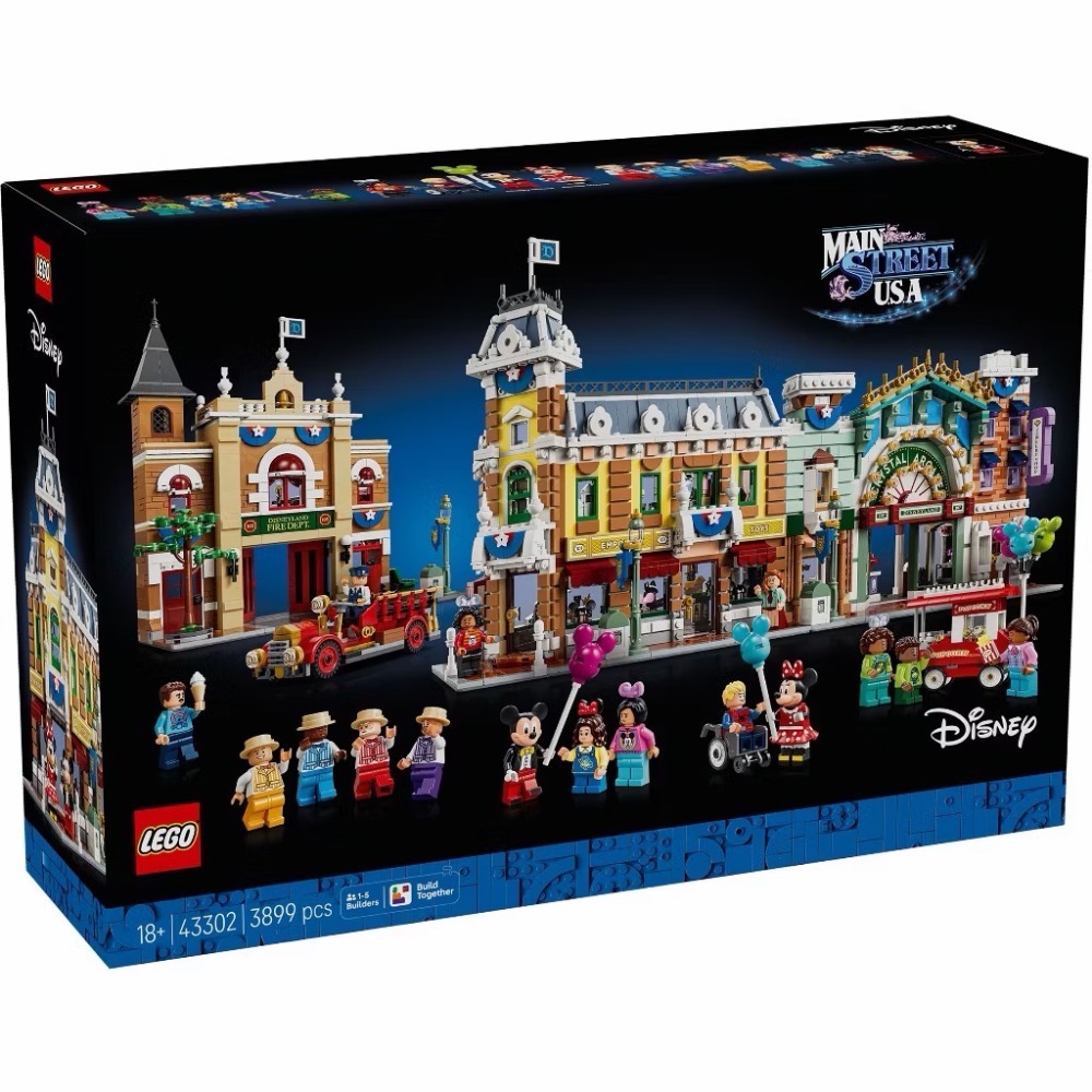 🐾好好。玩積木🐾 LEGO 43302 樂高 迪士尼Main Street U.S.A. 迪士尼大街-細節圖2