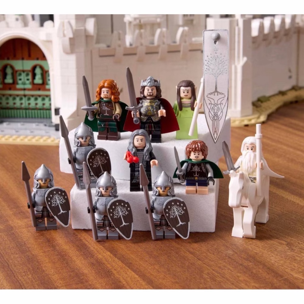 🐾好好。玩積木🐾 現貨!!LEGO 11377魔戒白城  六人組+影疾如圖所示 不含士兵 icons系列-細節圖2