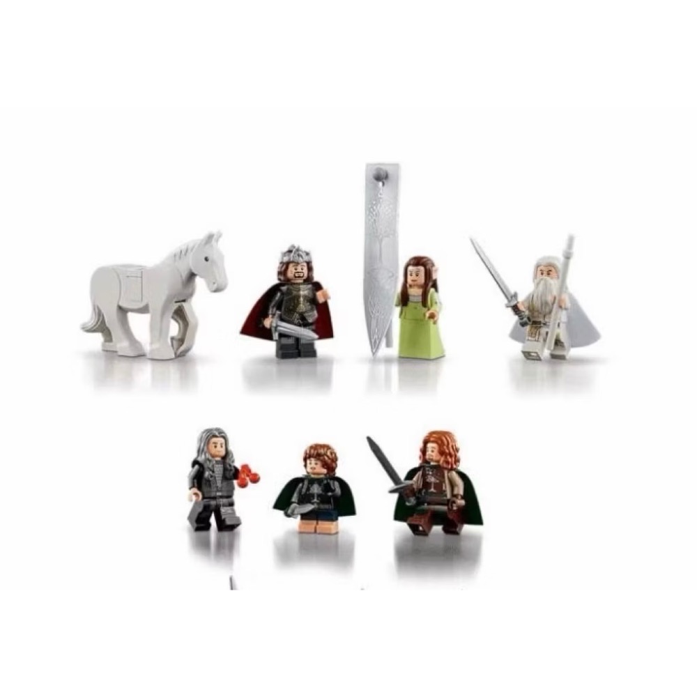 🐾好好。玩積木🐾 現貨!!LEGO 11377魔戒白城  六人組+影疾如圖所示 不含士兵 icons系列-細節圖4