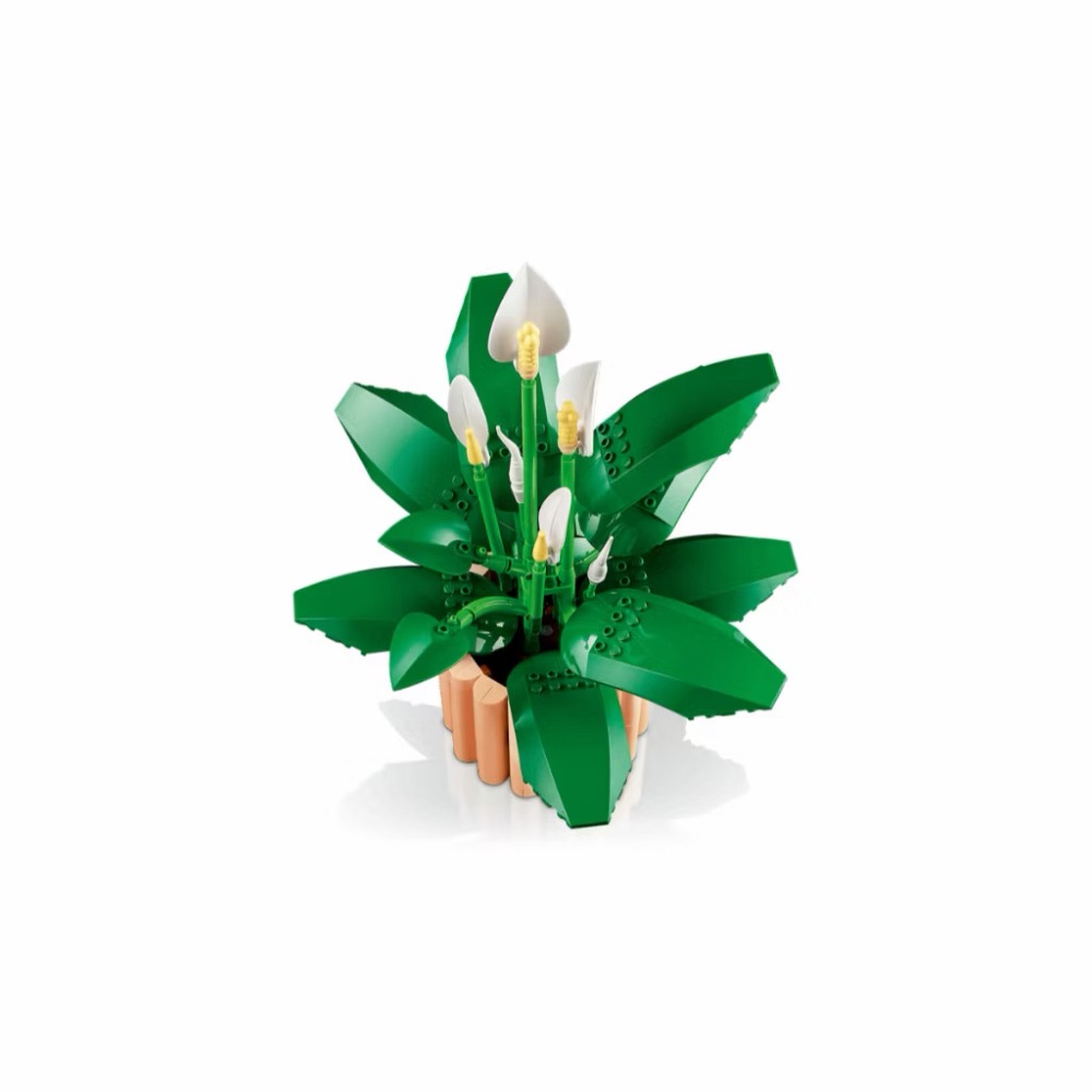 🐾好好。玩積木🐾 LEGO 11504 白鶴芋 花藝系列-細節圖2