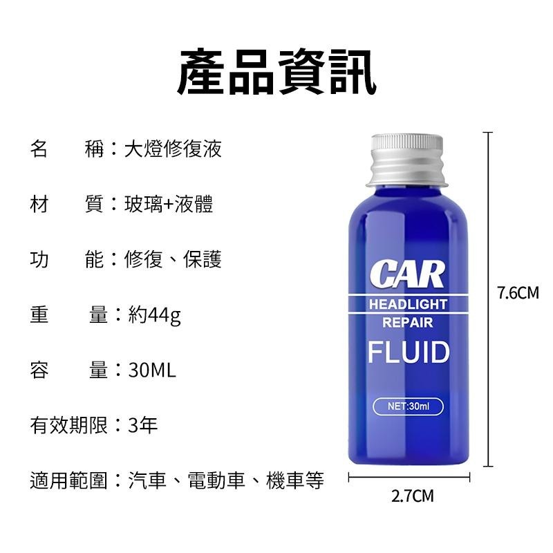 汽車大燈翻新修復液 車燈罩發黃 燈具翻新 大燈翻新 燈罩翻新-細節圖9