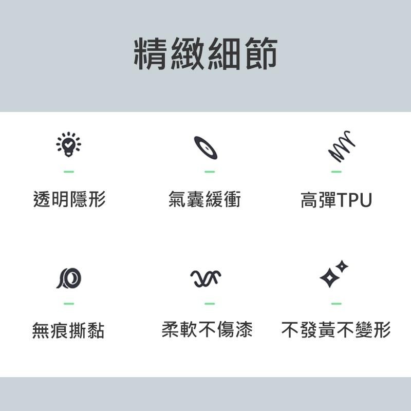 Baseus倍思 車門氣囊緩衝防撞條 高彈TPU 無痕黏貼 車門 後視鏡 保險桿 車尾-細節圖2