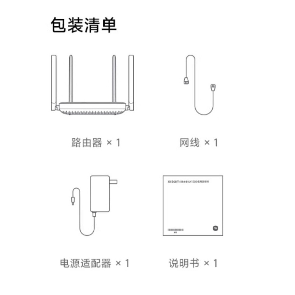 DR.CN | 最速現貨立即發 | 小米路由器 小米AX1500 Mesh組網 雙頻 WIFI6 放大器-細節圖6