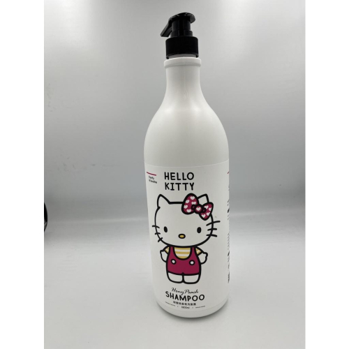 正版授權 Hello Kitty 甜蜜小桃氣 洗髮露 洗髮精 水蜜桃香 1800ML 天然 台灣製造