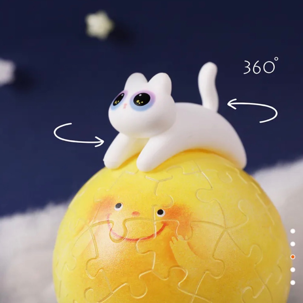 《代購》Pintoo - 3吋燈光球61片 - 小油畫系列-細節圖3