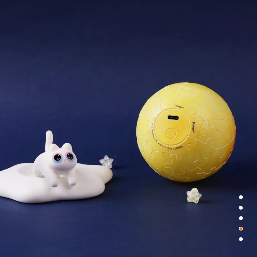 《代購》Pintoo - 3吋燈光球61片 - 小油畫系列-細節圖4