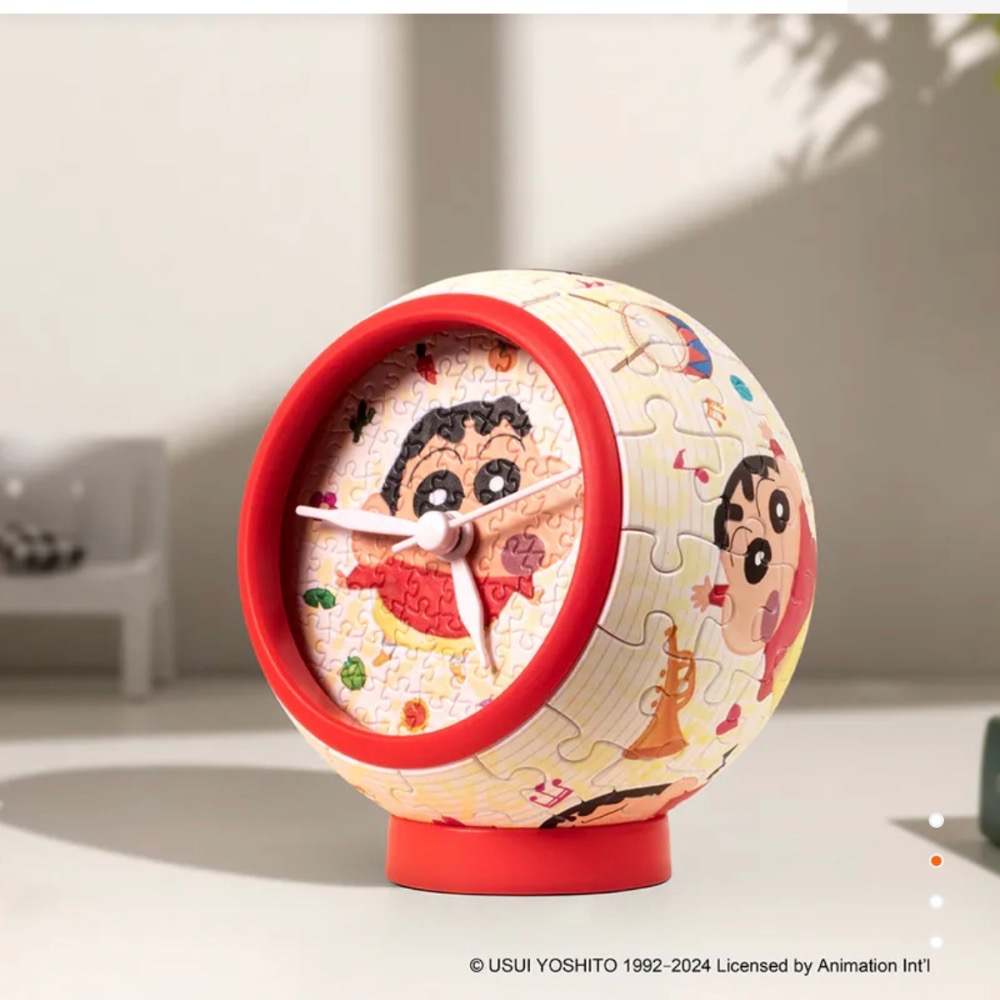 《代購》Pintoo 桌上時鐘145片 - 蠟筆小新系列 - 蠟筆小新-細節圖2