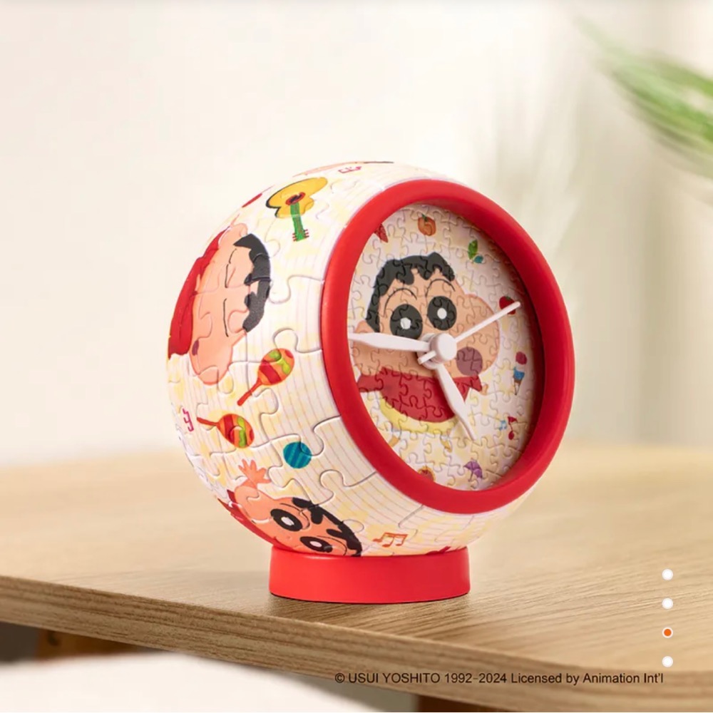 《代購》Pintoo 桌上時鐘145片 - 蠟筆小新系列 - 蠟筆小新-細節圖3