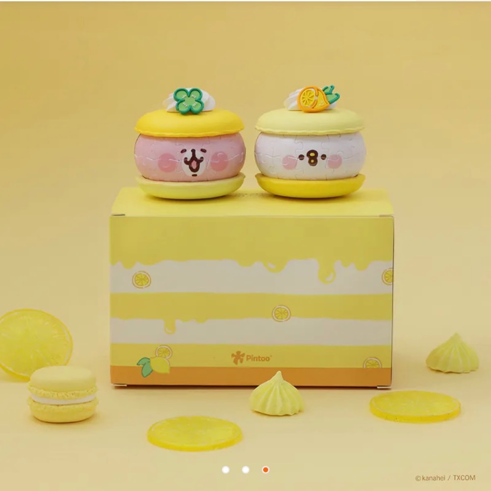 《代購》Pintoo 馬卡龍套裝48片 - 卡娜赫拉的小動物系列 - 蜂蜜檸檬馬卡龍-細節圖3