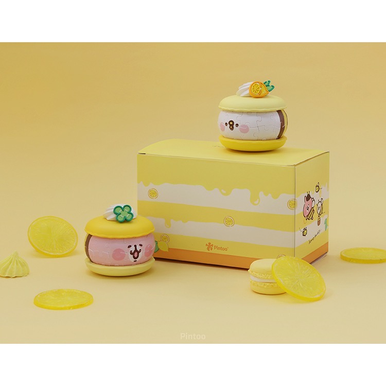 《代購》Pintoo 馬卡龍套裝48片 - 卡娜赫拉的小動物系列 - 蜂蜜檸檬馬卡龍-細節圖6