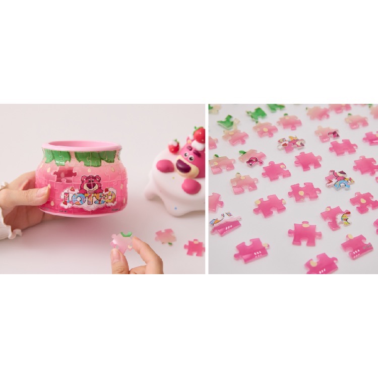 《代購》Pintoo 收納罐64片 - 玩具總動員系列 - 草莓糖霜-細節圖6