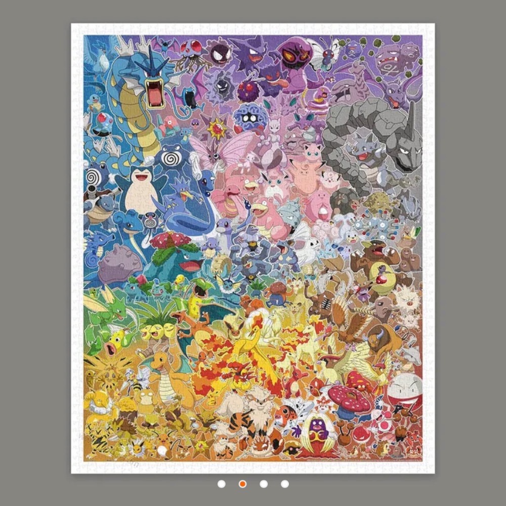 《代購》Pintoo 平面2000片 - 寶可夢系列 - 初代大集合-細節圖2