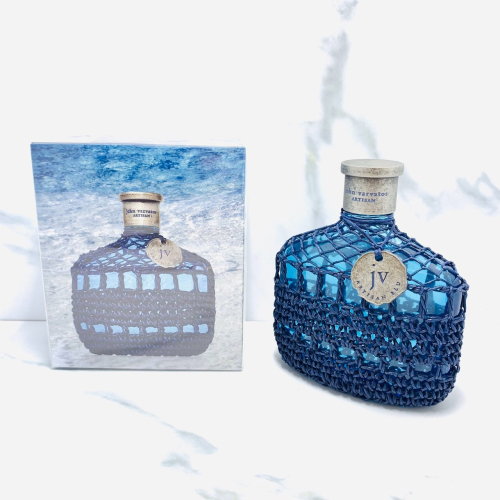一望無際的海洋就在眼前🌊🌊JOHN VARVATOS工匠藤編系列 工匠BLU男性淡香水125ML #紫羅香水