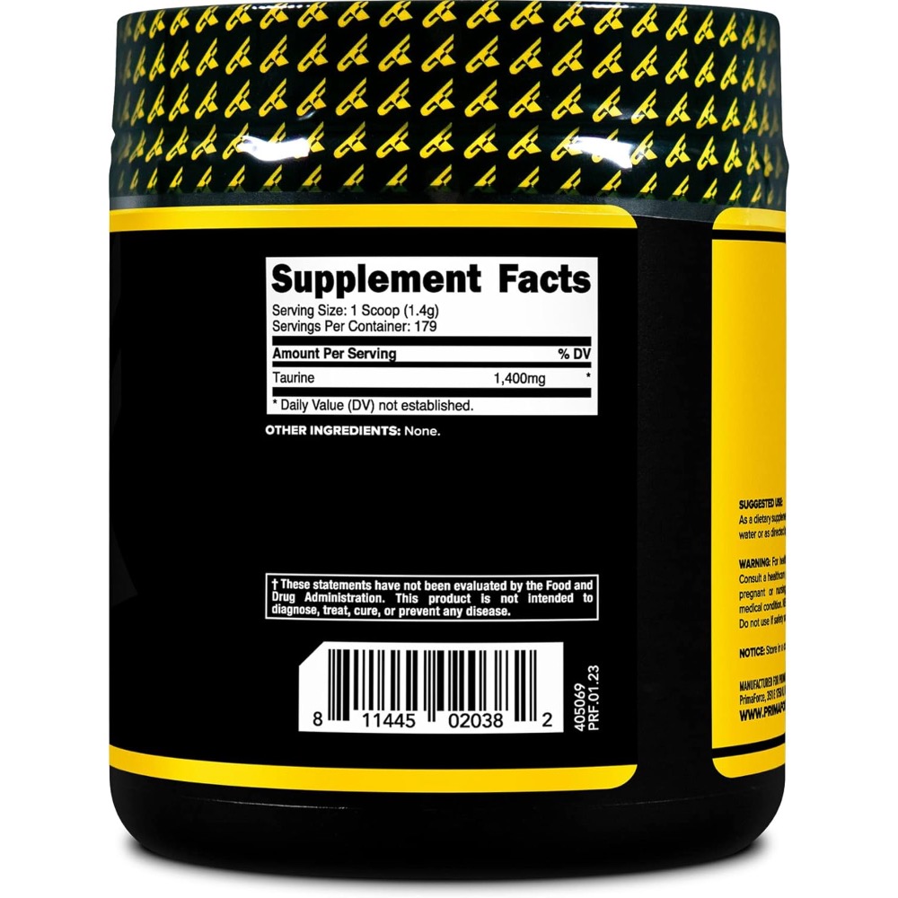 Primaforce pure taurine powder 牛磺酸 250g-細節圖4