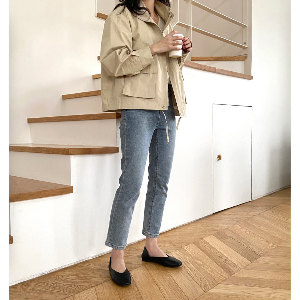 🇰🇷［韓妞穿搭-黑色22.5cm現貨］A001 98度C 軟皮革平底鞋 小尺寸 鞋 98doci 韓國代買代購-細節圖10