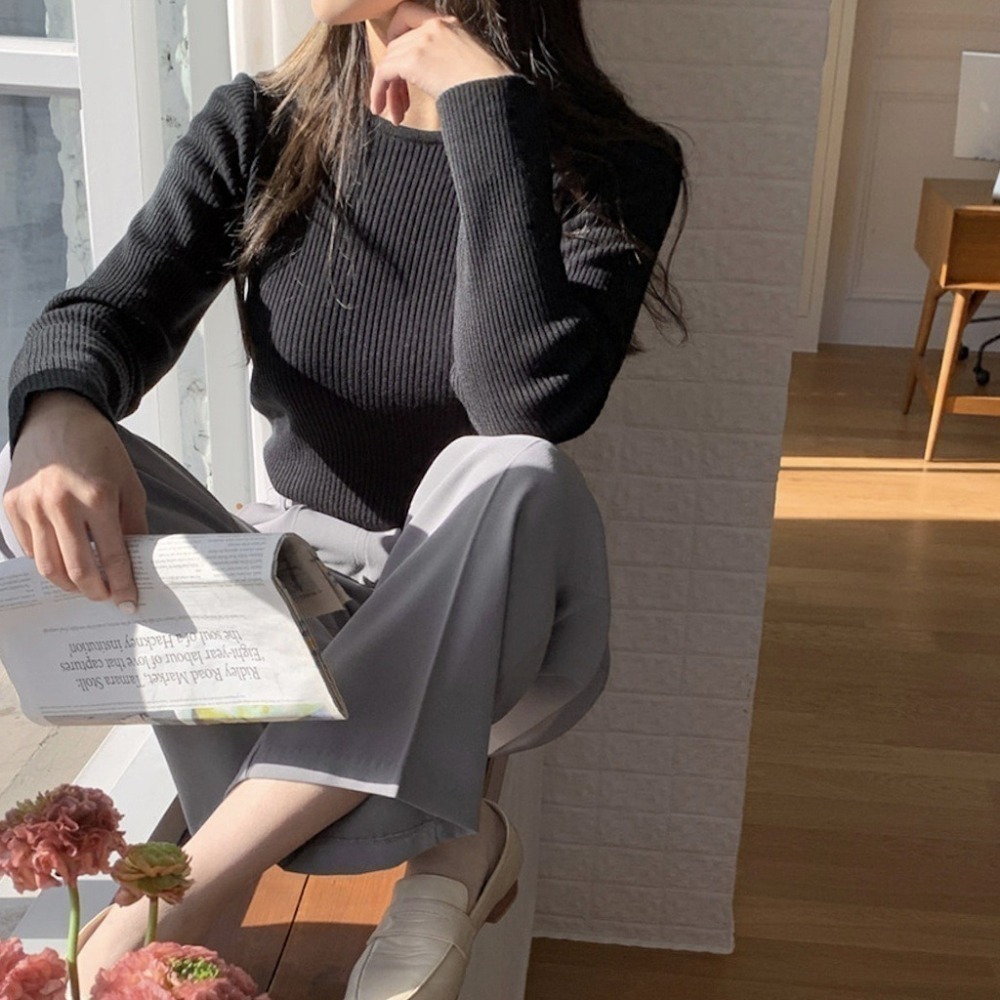 🇰🇷［韓妞穿搭-現貨/預購］A021 98度C 每日直條紋上衣 衣服 98doci 韓國代買代購-細節圖3