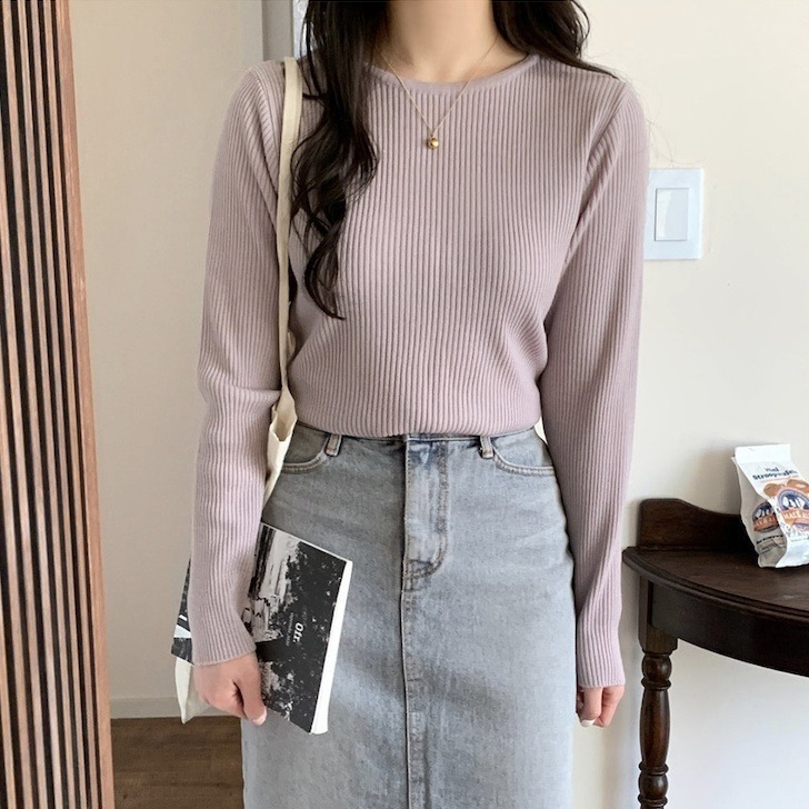 🇰🇷［韓妞穿搭-現貨/預購］A021 98度C 每日直條紋上衣 衣服 98doci 韓國代買代購-細節圖5